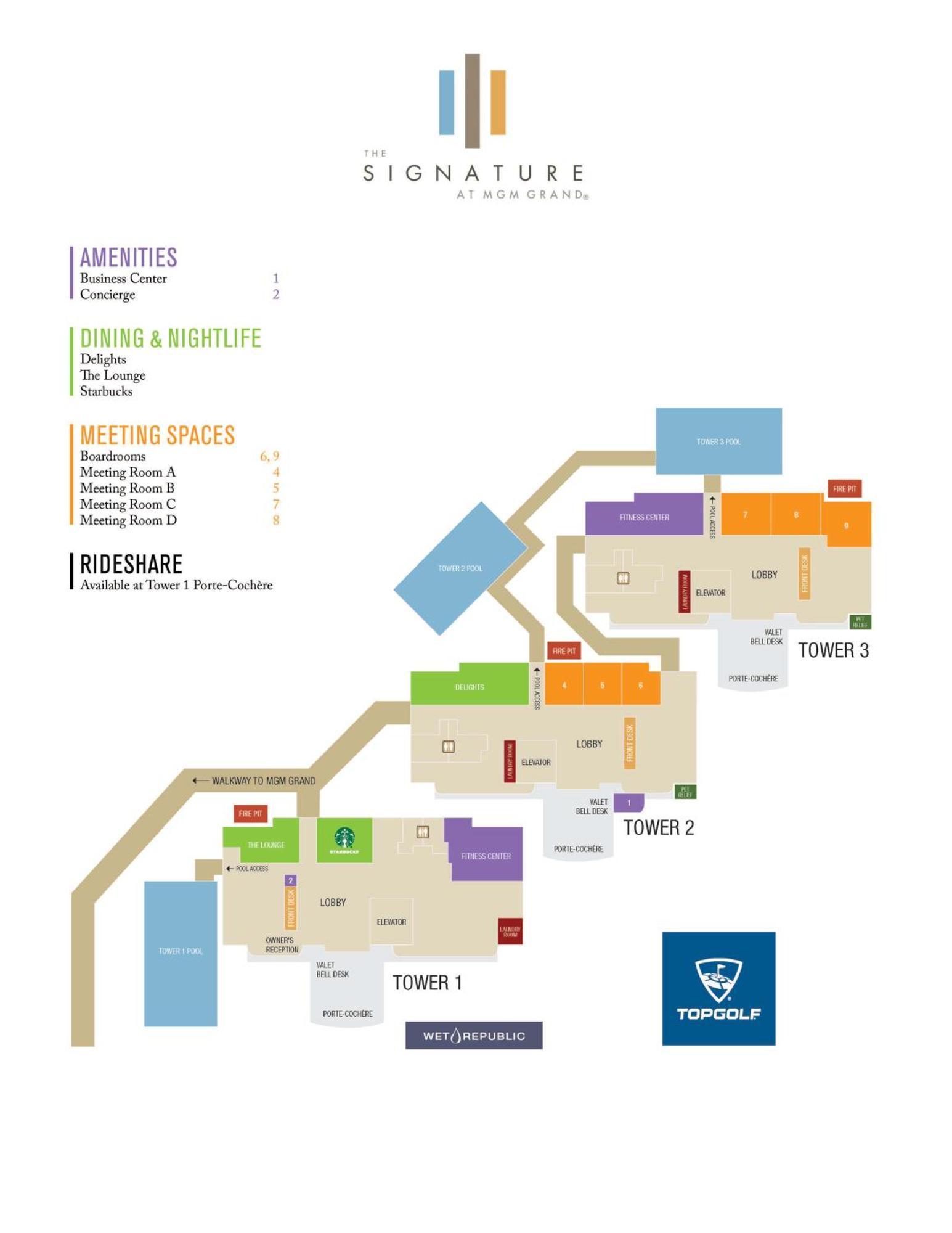 Mgm Signature-06-714 1Br 2Ba Balcony Suite Las Vegas Exterior foto